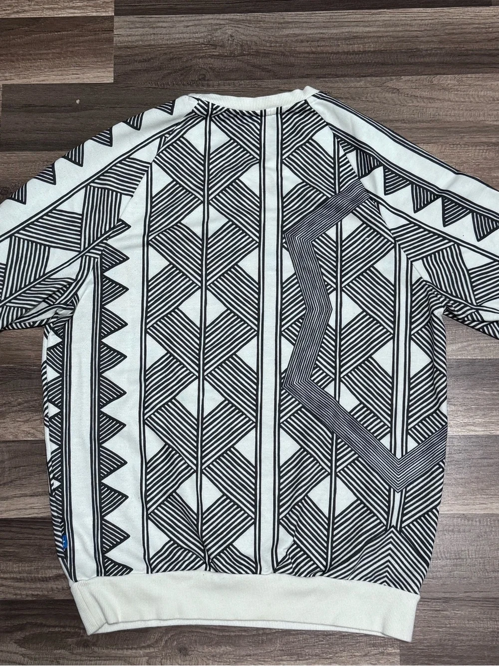 VTG Adidas Geometric Crewneck Sweater